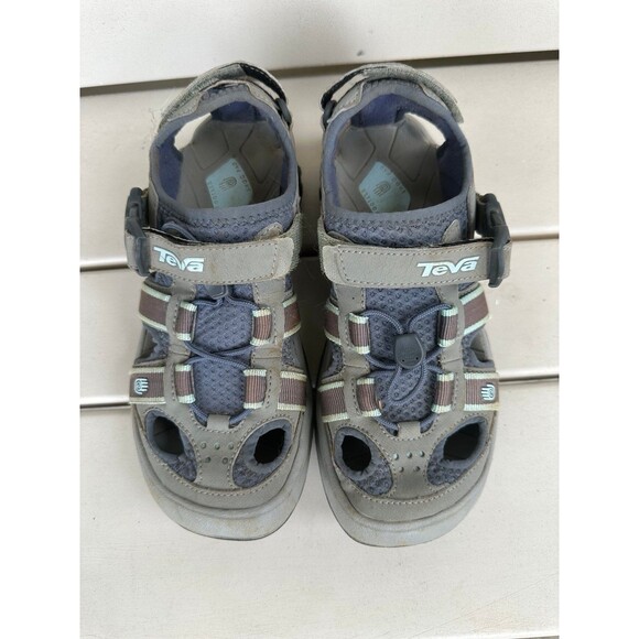 Teva Omnium Sport Waterproof Faux Leather Cushioned Anatomic Footbed Sandal 6 - Picture 2 of 8